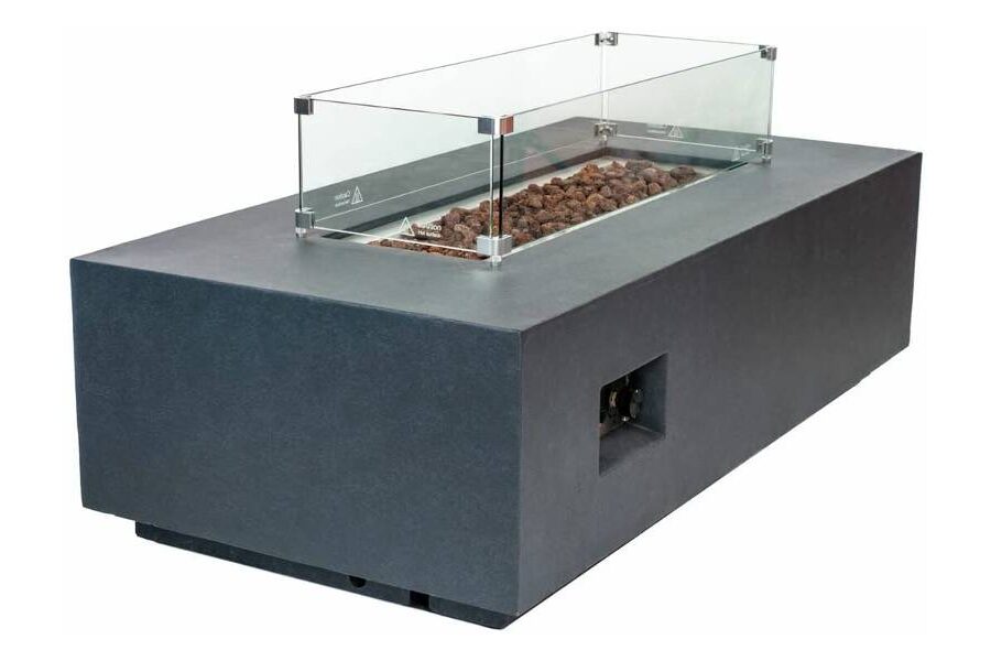 Modern-style coffee table with integrated glass display case, perfect for your SEO needs.