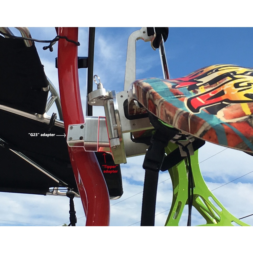 Hydrofoil Rack Comptech Marine Fixed Sit-Down Hydrofoil Rack by Sky Ski - Boonies